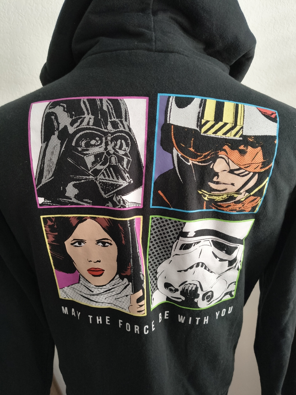 Star Wars Kids Black Zip Hoodie